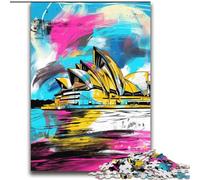 Puzzle 2000 pièces Art Opéra de Sydney Jeu Stimulant et Jeu Familial Idéal comme Cadeau pour Toute la Famille 70x100cm