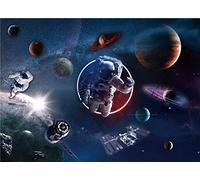 Puzzle 2000 pièces Astronaute Spatial - Réduisez Le Stress et détendez-Vous Grandes difficultés et défis 70 x 100 cm