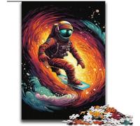 Puzzle 2000 pièces Astronautes surfeurs pour Adultes et Adolescents, stimule Le Cerveau, Jouets addictifs pour cultiver la Patience, décoration Parfaite (70x100cm)