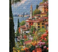 Puzzle 2000 Pièces, BâTiments De La Ville Adultes Puzzle, Classique Jigsaw Puzzles, Défi Impossible, Jeu D'adresse pour Toute la Famille, Jeu Éducatif Puzzles, Décoration de la Maison DX0YL4-937
