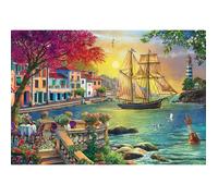 Anatolian/perre Group Puzzle 2000 pièces : Beau Coucher de Soleil dans la Ville