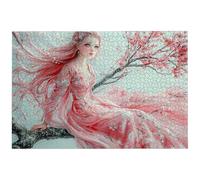 Puzzle 2000 Pièces Beauté, 2000 Pièces Puzzle Adulte, Jeu de Concentration, 99.5x70.5cm Grand Puzzles Bois pour Décoration Maison, Jeu de Puzzles Fleur pour Toute la Famille, Cadeau Femme/Homme, -8272