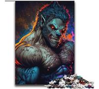 Puzzle 2000 pièces « Bête féroce » pour Adultes et Adolescents, Collection d'artistes, Beaux-Arts (70x100cm)