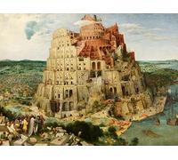 Puzzle 2000 pièces - Brueghel Pieter : La Tour de Babel, 1563