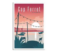 Puzzle 2000 pièces, Cap Ferret France Mimbeau. Puzzle de 2000 pièces en Papier, Paysage, pour Adultes et Enfants. Jouet éducatif, Cadeau. 100 x 70 cm.