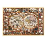 Puzzle 2000 Pièces : Carte du Monde antique, Clementoni G