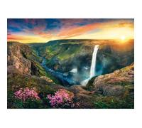 Trefl Puzzle Cascade de Háifoss (Islande) – 2000 pièces – Dès 12 ans – 26.85"×37.83"