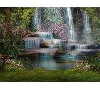 Puzzle 2000 Teile - Bezaubernder Wasserfall