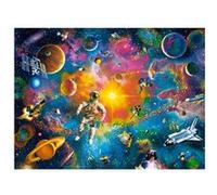 Puzzle 2000 pièces Castorland - L'Homme dans l'Espace multicolore