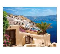 Puzzle 2000 pièces - CASTORLAND - Santorin, Grèce - Paysage et nature - Mixte - A partir de 15 ans