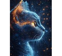 Puzzle 2000 Pièces, Chat De RêVe Adultes Puzzle, Classique Jigsaw Puzzles, Défi Impossible, Jeu D'adresse pour Toute la Famille, Jeu Éducatif Puzzles, Décoration de la Maison DX0YL4-697