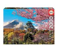 Educa Borras Château D´osaka Au Japon Puzzle 2000 One Size Multicolor