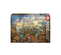 Educa Borrás - Puzzle 2000 pièces pour adultes City of Dreams - 96 x 68 cm - Dès 14 ans (19944)