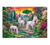 Clementoni - 32575 Collection Puzzle Classical Garden Unicorns - 2000 Pièces - Puzzle Adulte, Divertissement pour Adultes - Fabriqué en Italie
