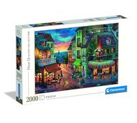 Puzzle 2000 pièces Clementoni Rues d'Europe