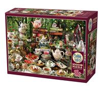 Puzzle 2000 Pièces Cobble Hill Mad Hatter's Tea Party 49004 USA Random Cut
