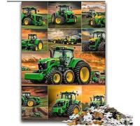 Puzzle 2000 pièces Collage de tracteurs pour Adultes et Adolescents, Anti-Stress, Vacances à la Maison, Passe-Temps et Amour Entre Couples (70x100cm)