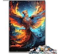 Puzzle 2000 pièces Color Fantasy Phoenix pour Adultes, Jeu Stimulant, décoration Murale, Cadeaux d'anniversaire et de Noël Uniques (70x100cm)