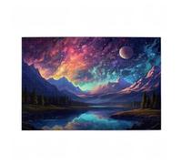 Puzzle 2000 Pieces Couleur Puzzle Paysage 2000 Pièces Grand Adultes Difficile Jigsaw en Bois avec Boîte Cadeau, DIY Challenge Impossible Créatif Jeu pour Adulte, Decoration Maison 99x70cm D-128