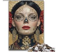 Puzzle 2000 pièces Crânes mexicains pour Adultes et Adolescents Un défi à relever, mais Une idée Cadeau Amusante et Humoristique pour Un Anniversaire, Un Cadeau ou Une décoration Murale (70x100cm)
