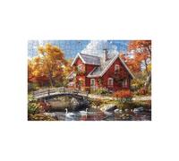 Puzzle 2000 Pieces Cygne Puzzle 2000 Pieces Adultes Cabine, DIY Bois Puzzles Adulte avec Boîte en Papier Coloré, Puzzles Classiques 70x100 CM pour Soulager le Stress Decoration Murale Cadeau LZPT03950