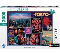 Puzzle 2000 pieces Découverte de Tokyo, Nathan, 12001091, A partir de 14 ans