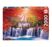 Puzzle 2000 pièces - Educa - Cascade en Thaïlande - Paysage et nature - Coloris Unique - Adulte