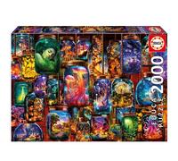 Educa Borrás Puzzle 2000 pièces Rêves en bocaux 96 x 68 cm À partir de 14 ans (20572)