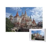 Puzzle 2000 Pièces Église Puzzle Architecture,Puzzles Bois Adulte avec Boîte Cadeau,Loisirs Créatifs Adultes DIY Activite Manuelle,Cadeau Anniversaire Homme Femme,Décoration Intérieure,99x70cm,p938t