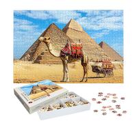 Puzzle 2000 Pièces Egypte, Puzzle 2000 Pièces Adultes et Enfants, Puzzles Bois avec Une Boîte d'emballage Exquise, Jeu Éducatif Puzzles Animal, Decoration Maison, Cadeau Femme, Cadeau Homme, -7303