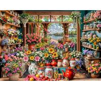 Puzzle 2000 pièces - Évasion Florale