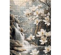 Puzzle 2000 Pièces, Fleurs De Prunier Blanc Adultes Puzzle 2000, Classique Jigsaw Puzzles, Éducatif Puzzles, Défi Impossible, Jeu D'adresse pour Toute la Famille, Décoration de la Les Murs BXHZW4-52