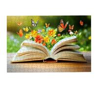 Puzzle 2000 Pieces Fleurs, Puzzle 2000 Pièces Adultes Papillon, Puzzles Classiques Jeux Educatifs pour Activité Familiale, Qualité Supérieure Puzzles en Bois avec Boite pour Cadeau Femme Decor -1952