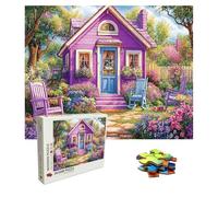 Puzzle 2000 Pièces forêt, Puzzle Adulte Bois, Impossible Classique Jigsaw Puzzles Cabine, Jeu D'adresse pour Toute la Famille, Puzzles Coloré Jeu de Ponte, Decoration et Cadeau 99.5 X 70.5 cm 8p-739
