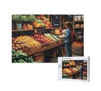 Puzzle 2000 Pieces Fruit Grand Puzzle Classiques en Bois pour Adultes, Jeux Amusants/Colorés/Impossible/Difficiles, Cadeau d'anniversaire de Festivals pour la Famille Amis Cadeaux, Boutique M-759