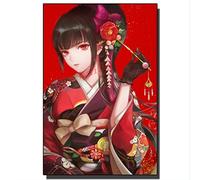 Puzzle 2000 pièces Geisha Japonaise Décoration d'intérieur Intelligence éducative Jouet Anti-Stress Jeu Familial Amusant Enfants Adultes Puzzle Stimulant Cadeau 70 x 100 cm