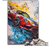 Puzzle 2000 pièces Graffiti Voiture de Sport pour Adultes et Ados, Jeux Éducatifs, Décoration Maison, Cadeau d'anniversaire, Cadeaux, Art Mural 70x100cm