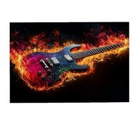 Puzzle 2000 Pieces Guitare, Puzzle 2000 Pièces Adultes Flamme, Puzzles Classiques Jeux Educatifs pour Activité Familiale, Qualité Supérieure Puzzles en Bois avec Boite pour Cadeau Femme, Decor -2324