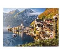 Puzzle 2000 pièces : Hallstatt dans la lumière du matin