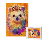 Puzzle 2000 Pieces Hérisson Grand Puzzle Classiques en Bois pour Adultes, Jeux Amusants/Colorés/Impossible/Difficiles, Cadeau d'anniversaire de Festivals pour la Famille Amis Cadeaux, Animal M-1651