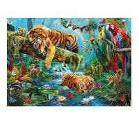Puzzle 2000 pièces : Idylle de Tigres