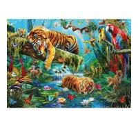 Puzzle 2000 pièces : Idylle de Tigres Ks Games G