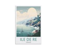 Puzzle 2000 pièces, Île de Ré, France. Puzzle 2000 pièces à Peindre pour Adultes. Puzzle Stimulant à réaliser soi-même (100 x 70 cm).