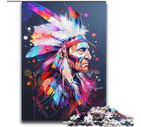 Puzzle 2000 pièces Indiens d'Amérique pour Adultes et Adolescents, Jeu Stimulant et interactif en Famille (70x100cm)