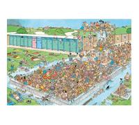 Puzzle 2000 pièces : Jan Van Haasteren - Embouteillages à la piscine
