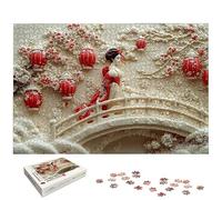 Puzzle 2000 Pièces Japon, Puzzle 2000 Pièces pour Adultes et Enfants à Partir de 14 Ans, Paysage Puzzles Bois avec Une Boîte d'emballage Exquise, Puzzles pour Décoration Murale, Cadeau Femme, -5390