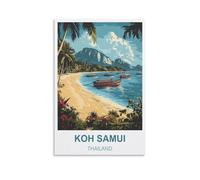 Puzzle 2000 pièces, Koh Samui Thaïlande, Puzzle Classique 3D à Monter soi-même, Jouet en Papier, Cadeau Unique, décoration intérieure, 100 x 70 cm