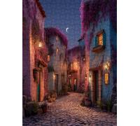 Puzzle 2000 Pièces, La Beauté Du Quartier Adultes Puzzle 2000, Jeu Éducatif Puzzles, Classique Jigsaw Puzzles, Défi Impossible, Jeu D'adresse pour Toute la Famille, Décoration de la Les Murs FNKL41035