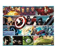 Nathan - Puzzle 2000 pièces - La Force des Avengers - Adultes et Enfants dès 14 Ans - Puzzle de qualité supérieure - Encastrement Parfait - Collection Mes héros - 12001547