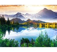 Puzzle 2000 pièces - La Montagne derrière Le Lac